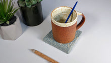 Load image into Gallery viewer, Thick Pastel Cyan Coasters (set of 4)