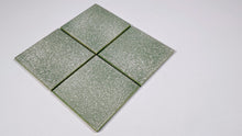 Load image into Gallery viewer, Deep Moss Green Crackle Coasters