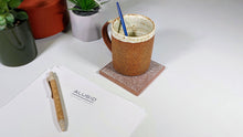 Load image into Gallery viewer, Venetian Red Crackle Coasters