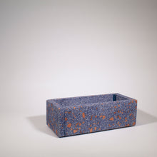 Load image into Gallery viewer, Blue Terrazzo Planter Tall