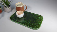 Load image into Gallery viewer, Deep Green Large Trivet

