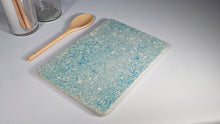 Load image into Gallery viewer, Midnight Green Speckled Glazed Trivet
