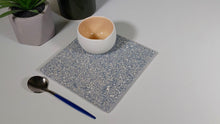 Load image into Gallery viewer, Soft Blue Small Square Trivet

