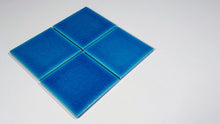 Load image into Gallery viewer, Azure Blue Glazed Coasters

